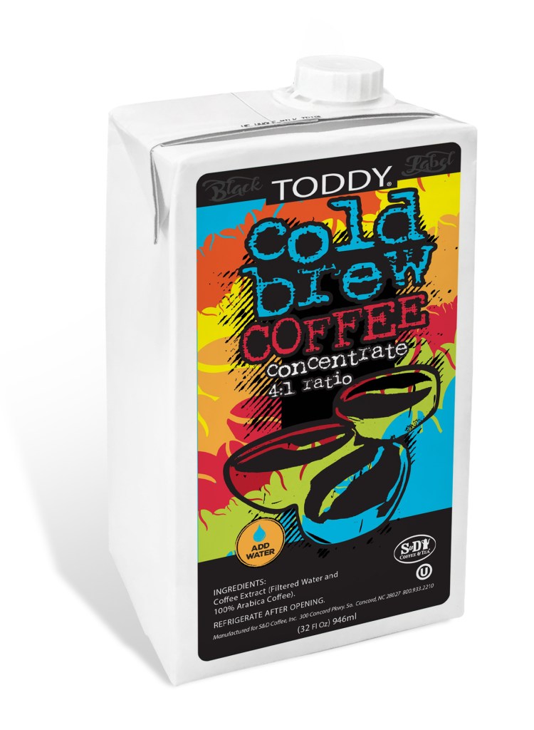 Cold brew carton packaging design