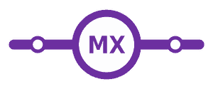 Purple transit line icon for combination maps