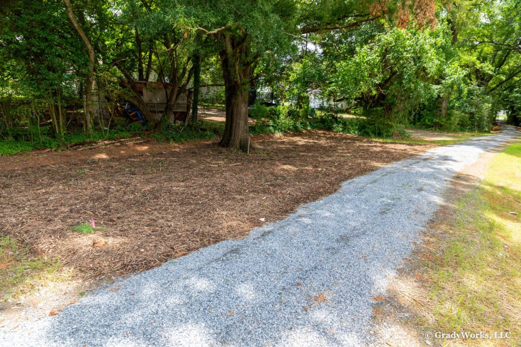 Peachtree Townhomes dog park, original photo