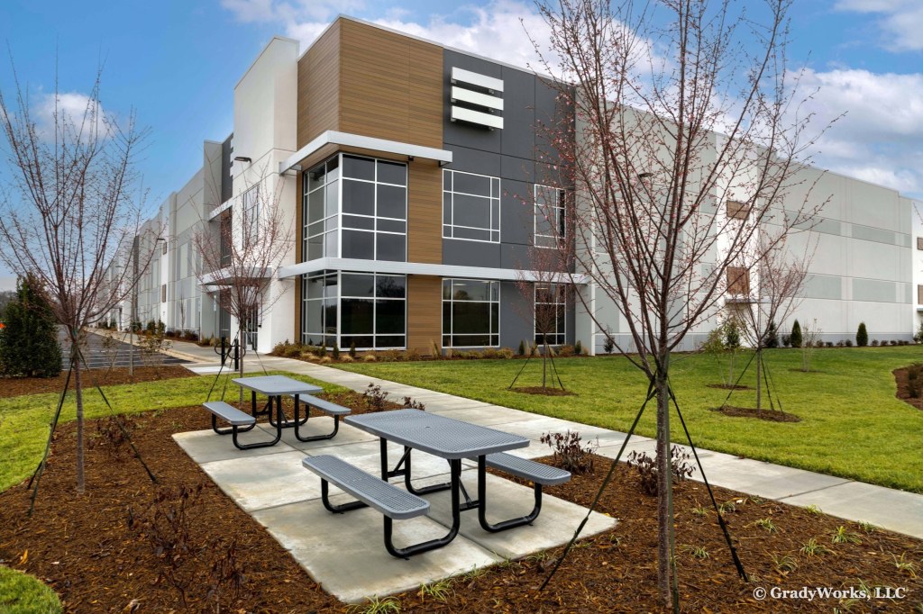 Trade Park at Concord, commercial real estate photography by Bill Grady