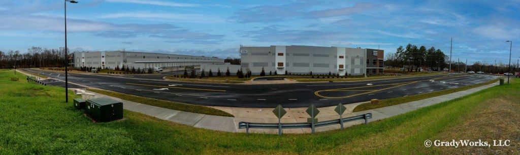 Trade Park at Concord, commercial real estate photography by Bill Grady