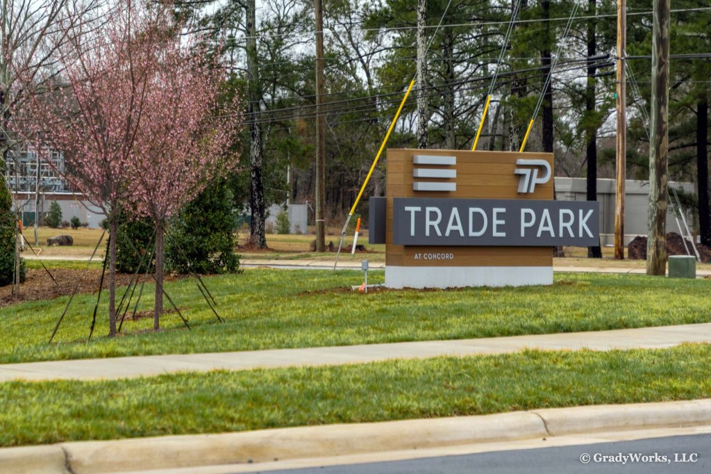 Trade Park at Concord, commercial real estate photography by Bill Grady