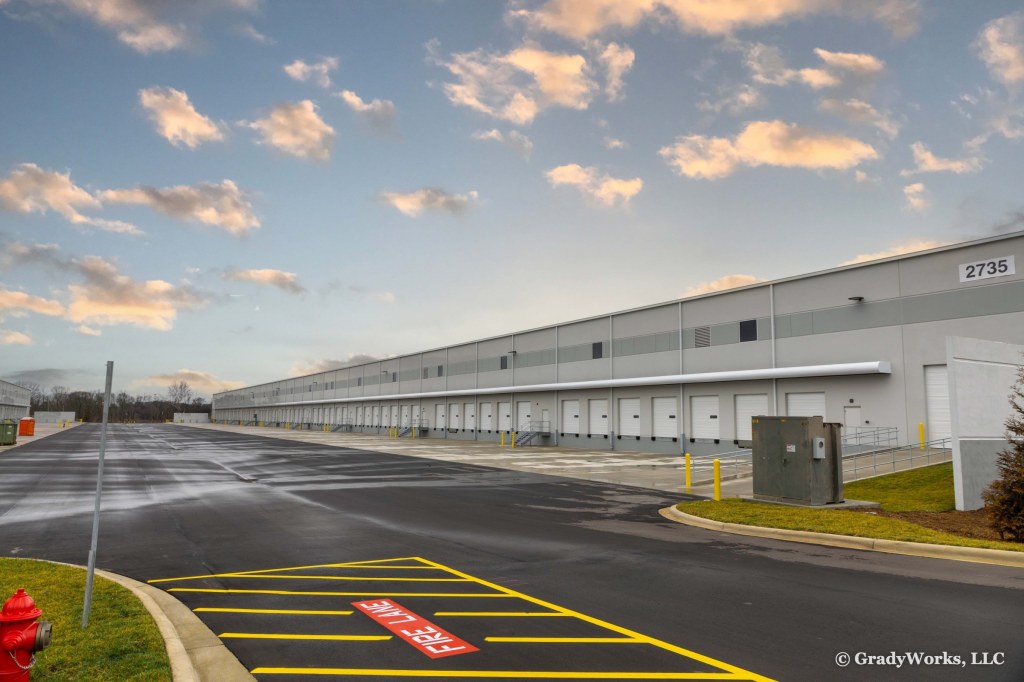 Trade Park at Concord, commercial real estate photography by Bill Grady